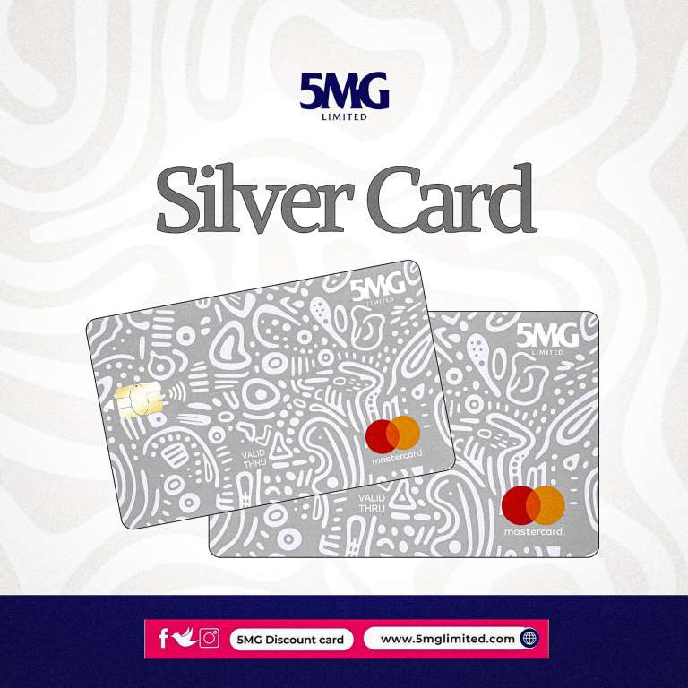 5MG Silver Card